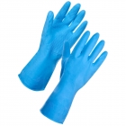 RUBBER GLOVES BLUE SML